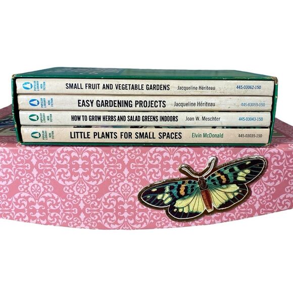 The New Home Gardening Library Vintage Box Set of 4 Paperback Books - Picture 2 of 7